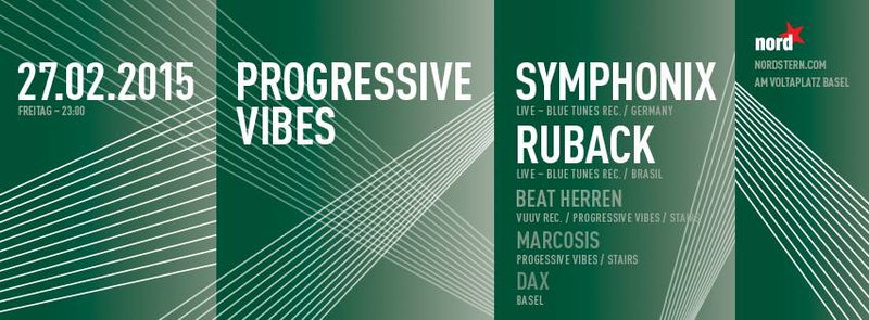 Party Flyer Progressive Vibes 27 Feb '15, 23:00