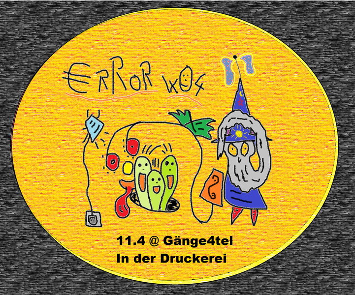 ErroR 404 goes Gänge4tel {free indoor party} · 11 Apr 15, 18:00