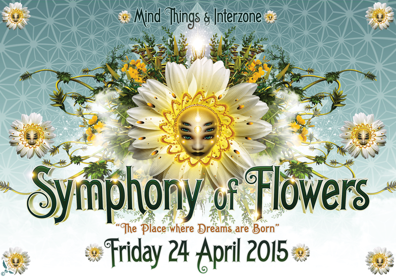 Party Flyer MindThings Symphony of Flowers @ Rote Fabrik Talpa&Zyce, Liquid Soul 24 Apr '15, 22:00