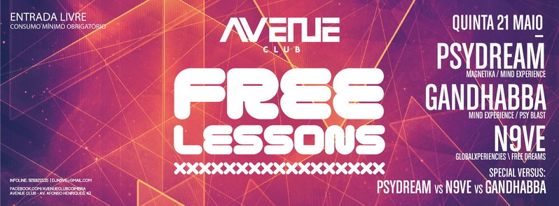 Party Flyer Free Lesson - Entrada Livre 21 May '15, 23:30