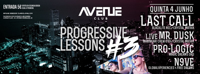 Party Flyer Progressive Lessons #03 4 Jun '15, 23:30