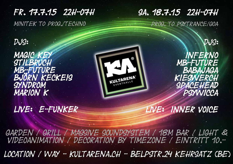Güschä Afterparty 2015 18 Jul '15, 22:00