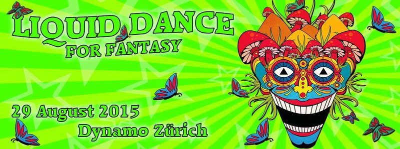 Party Flyer Liquid Dance for Fantasy 29 Aug '15, 21:00