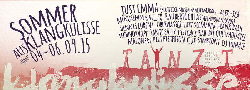 Party Flyer SommerAUSKLANGkulisse 4 Sep '15, 17:00