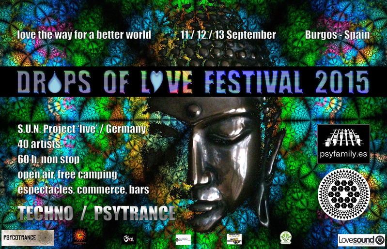 DROPS OF LOVE FESTIVAL 2015 11 Sep '15, 17:00