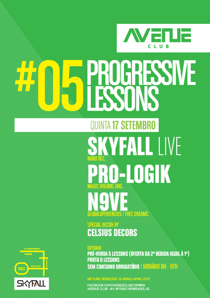 Party Flyer Progressive lesson #05 17 Sep '15, 23:30