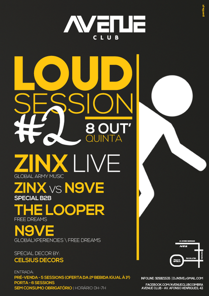 Party Flyer Loud Session #02 8 Oct '15, 23:30