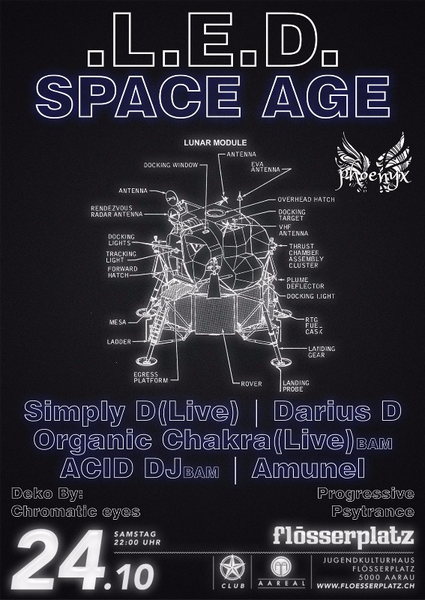 L.E.D. - Space Age · 24 Oct '15, 22:00