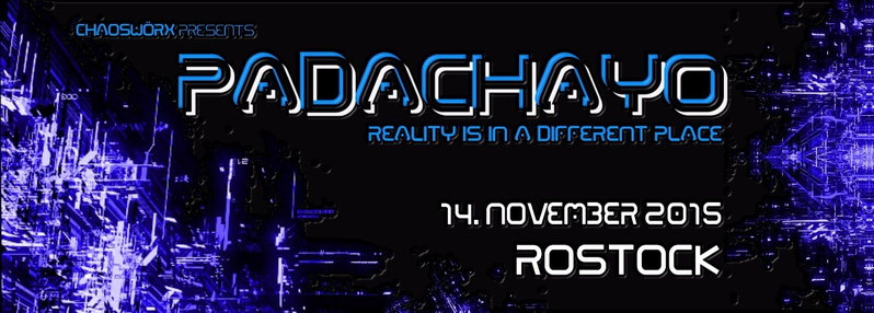 Party Flyer 『 Padachayo 』VI『 INSECTOR ˑ YARA ˑ OSHAII ˑ PLACE OF ERROR 』 14 Nov '15, 22:00