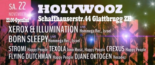 Party Flyer *HOLYWOOZ* 22 Nov '14, 22:00