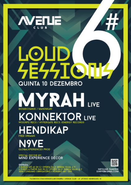 Party Flyer Loud Session #06 10 Dec '15, 23:30