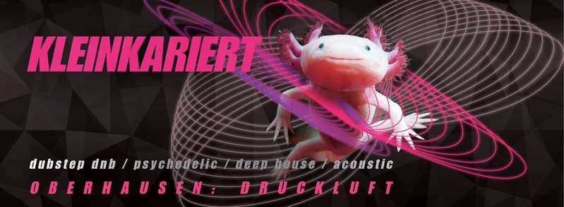 Party Flyer Kleinkariert // 4 Floors // 400% Ultralevel 27 Feb '16, 23:00