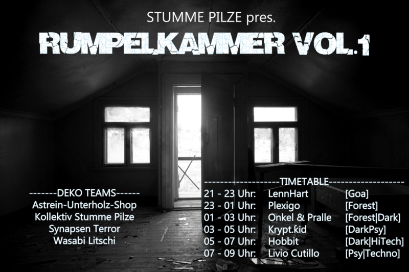 Party Flyer Rumpelkammer Vol.1 27 Feb '16, 21:00
