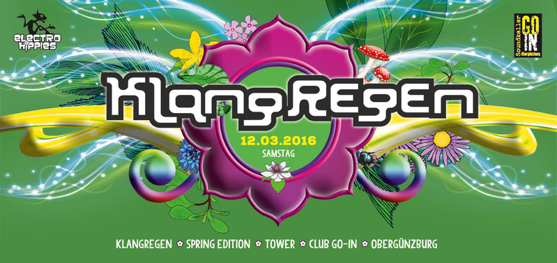 Party Flyer KlangRegen 12 Mar '16, 22:00