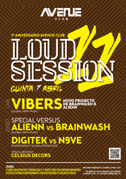 Party Flyer Loud Session #11 7 Apr '16, 23:30