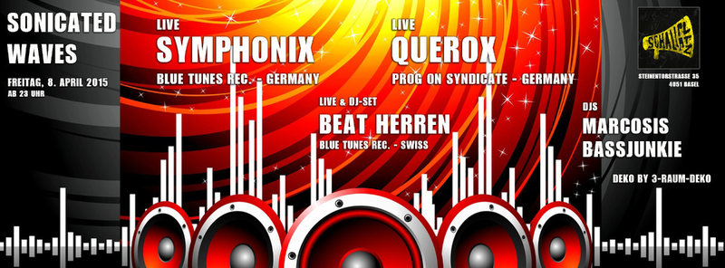Party Flyer Sonicated Waves 8 Apr '16, 23:00