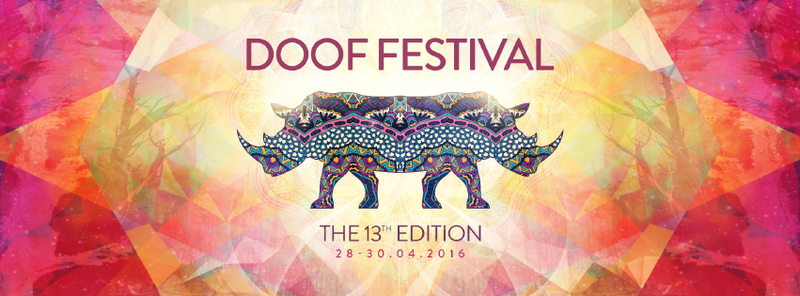 Party Flyer ❖ DOOF FESTIVAL 2016 - The 13 Edition ❖ 28 Apr '16, 12:00