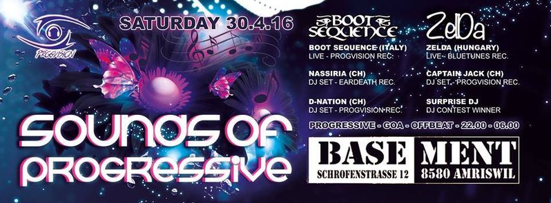 Party Flyer ★❀★ Sounds of Progressive ★❀★ 30 Apr '16, 22:00