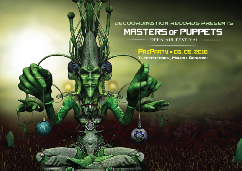 Masters of Puppets Open Air - Preparty ( by DeCoOrdiNatioN ) · 6 May 2016 ·  München (Germany) · goabase ॐ parties and people