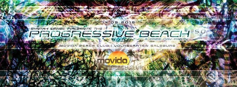 Party Flyer SYNTAX SENSE PROGRESSIVE BEACH VOL.5 (FREE PARTY) 14 May '16, 12:00