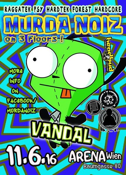 Party Flyer Murda Noiz 11 Jun '16, 22:00