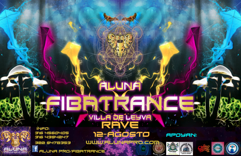 Party Flyer FIBA TRANCE 12 Aug '16, 03:00