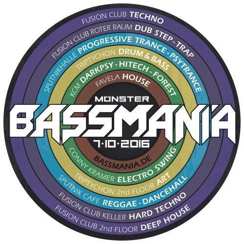 Party Flyer Bassmania XXXXL 7 Oct '16, 23:00