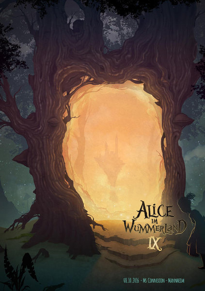 Party Flyer Alice im Wummerland IX 8 Oct '16, 22:00