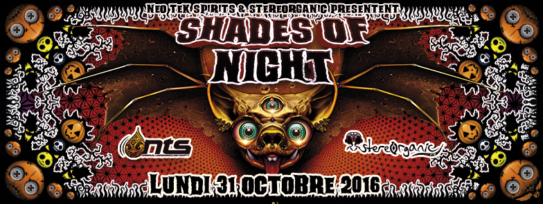 SHADES OF NIGHT 31 Oct '16, 18:00