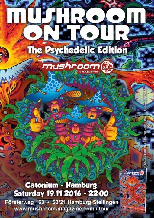 mushroom on tour in Hamburg · 19 Nov 16, 22:00