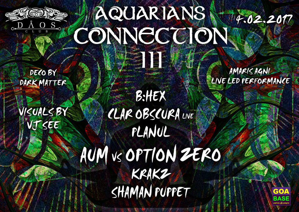 Aquarians Connection 3 4 Feb '17, 22:00