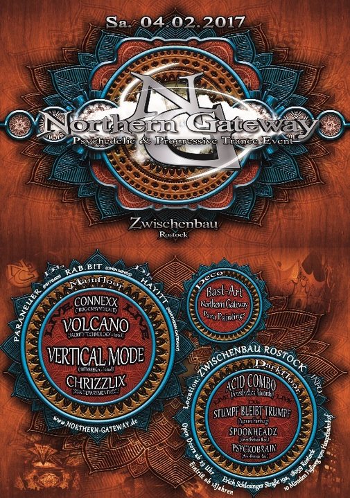 Northern Gateway - Vertical Mode, Volcano & Chrizzlix LIVE 4 Feb '17, 23:30