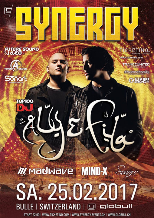SYNERGY at Globull feat. Aly & Fila 25 Feb '17, 22:00