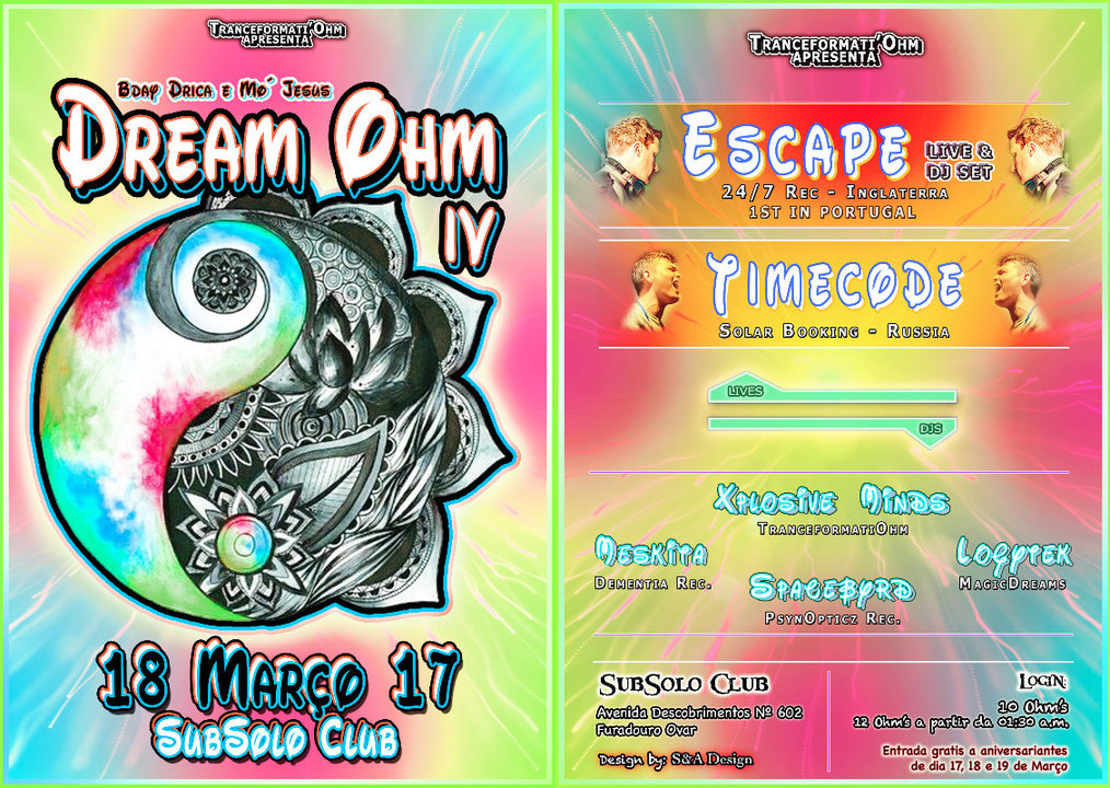 Dream Ohm IV · 18 Mar 17, 23:30