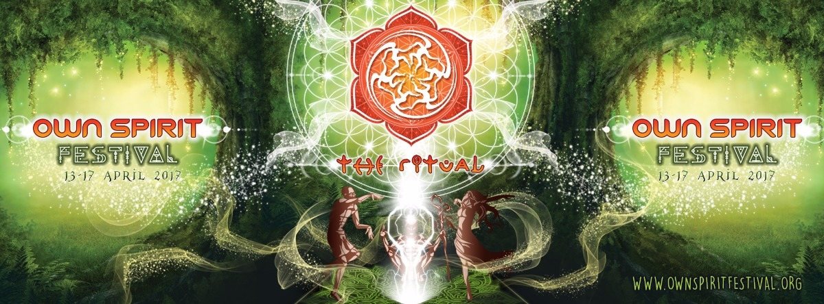 Party Flyer OWN SPIRIT FESTIVAL (THE RITUAL) 13 Apr '17, 09:00