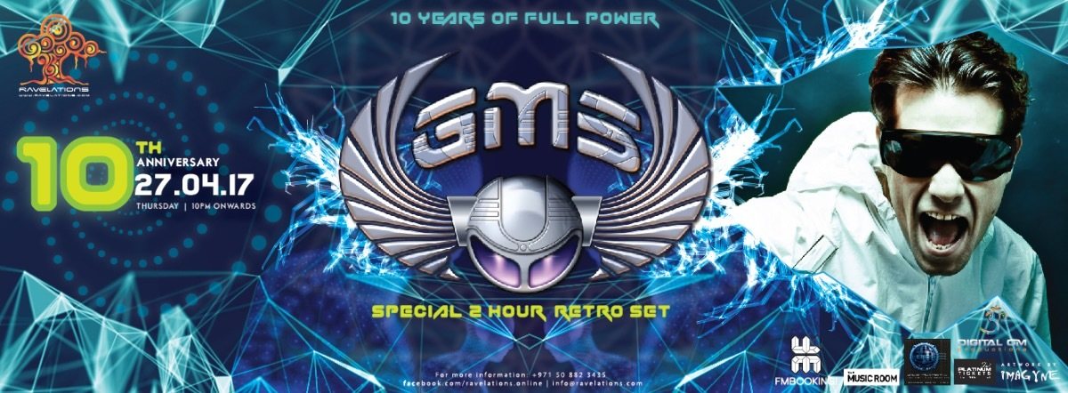 RAVELATIONS 10th Anniversary feat G.M.S · 27 Apr '17, 21:00