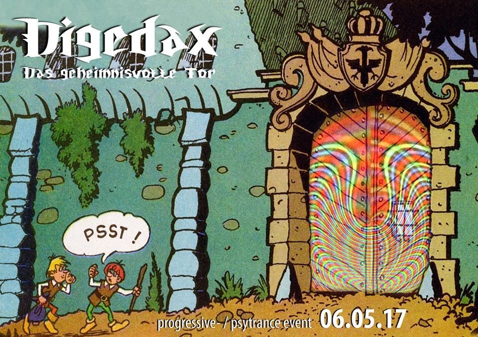 Party Flyer Digedax - das geheimnisvolle Tor 6 May '17, 23:30