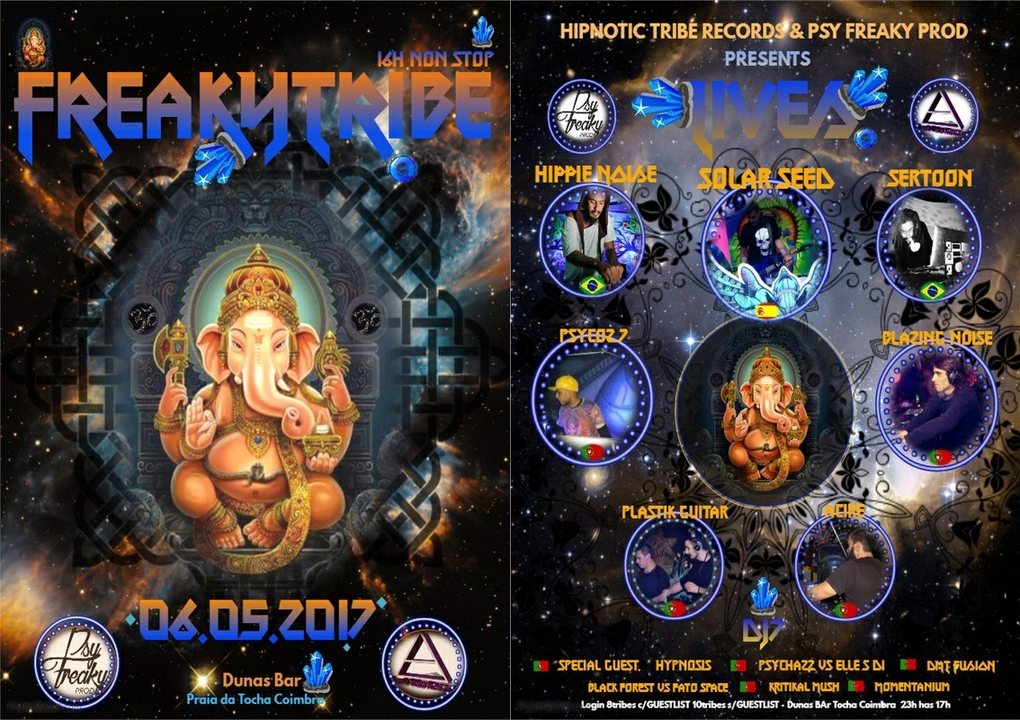 Party Flyer ॐ F R E a K Y T R I B E 2k17 ॐ 6 May '17, 23:00