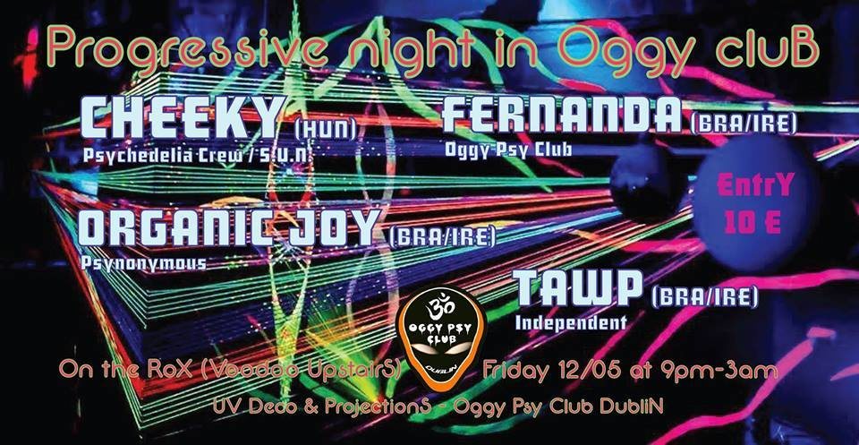 Party Flyer Progressive Night in OGGY CLUB 12 May '17, 21:00