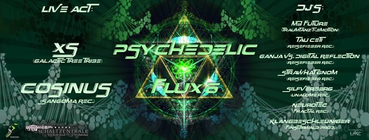 Psychedelic Flux 6 / whit Cosinus · 13 May 17, 22:00