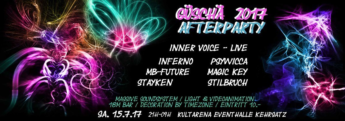 Güschä Afterparty 2017 15 Jul '17, 21:00