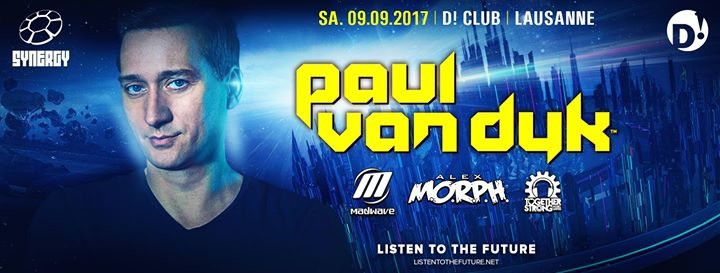 Paul van Dyk at D! Club, Lausanne 9 Sep '17, 22:00