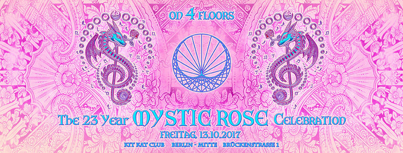 Party Flyer The 23 Year Mystic Rose Celebration 13 Oct '17, 22:00