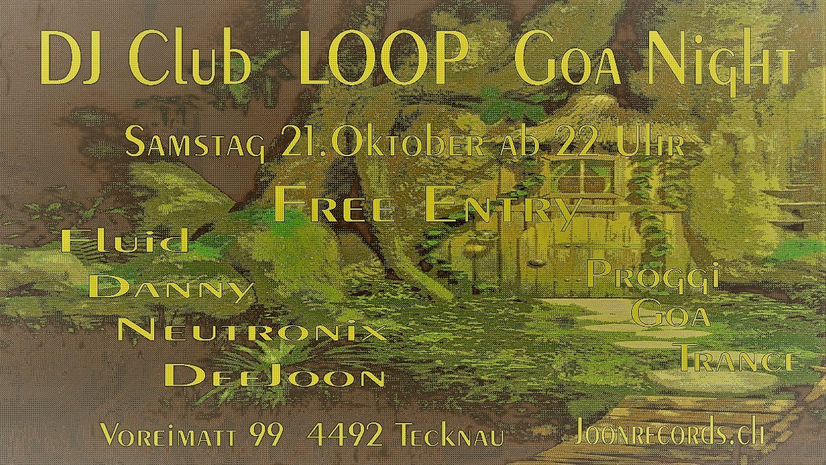 DJ Club LOOP 21 Oct '17, 22:00