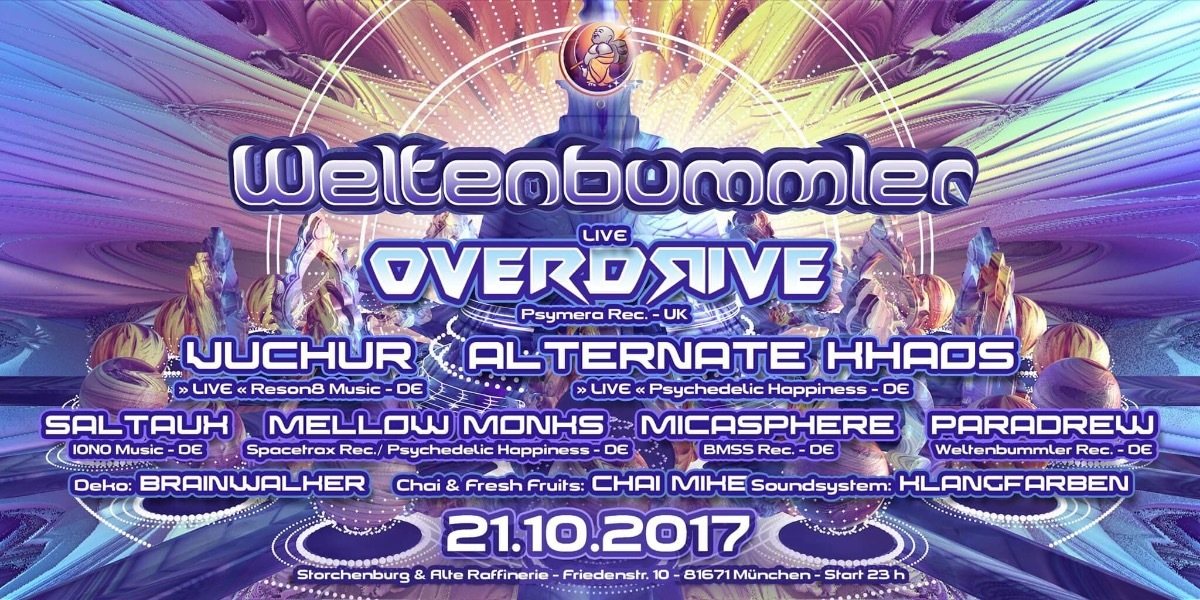 Weltenbummler with Overdrive ( live ) // UK 21 Oct '17, 21:00