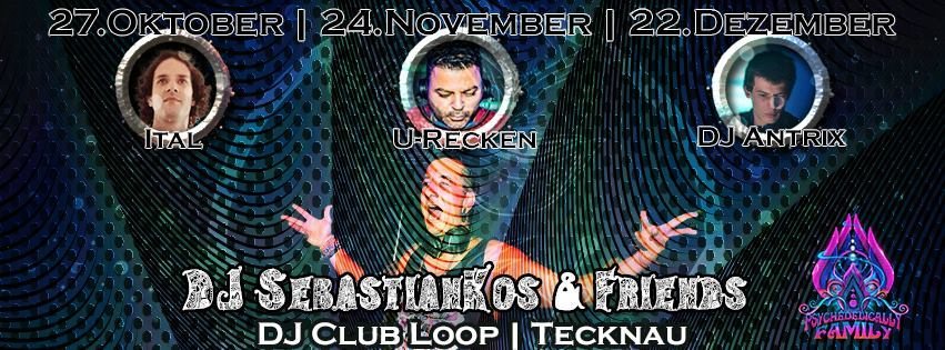 DJ SebastianKos & Friends with ITAL (Antu rec.) · 27 Oct '17, 22:00