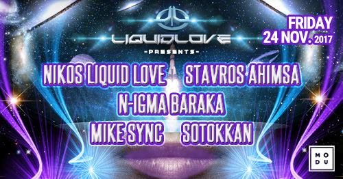 Party Flyer Liquid Love / Friday 24 November 24 Nov '17, 23:59