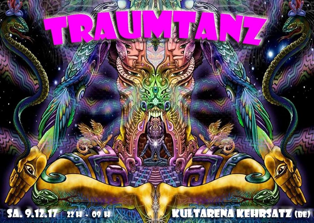 Party Flyer Traumtanz ॐ Tanz der Träume 25 9 Dec '17, 22:00