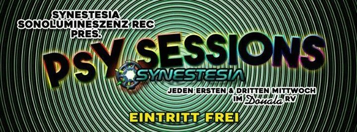 Party Flyer Synestesia & Sonolumineszenz: Psychedelic Sessions - Eintritt frei ! 20 Dec '17, 22:00