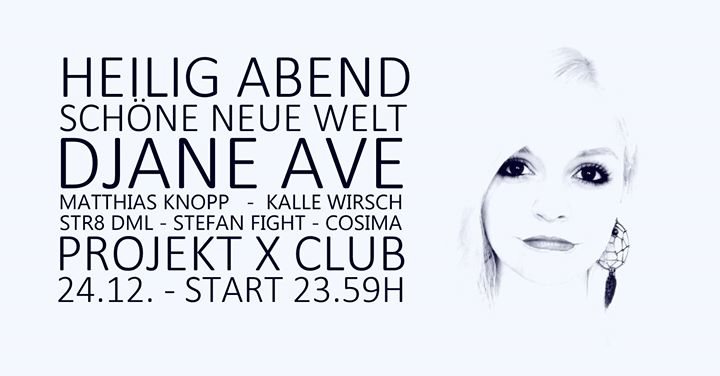 Party Flyer Heilig Abend Schöne neue Welt 24 Dec '17, 23:59